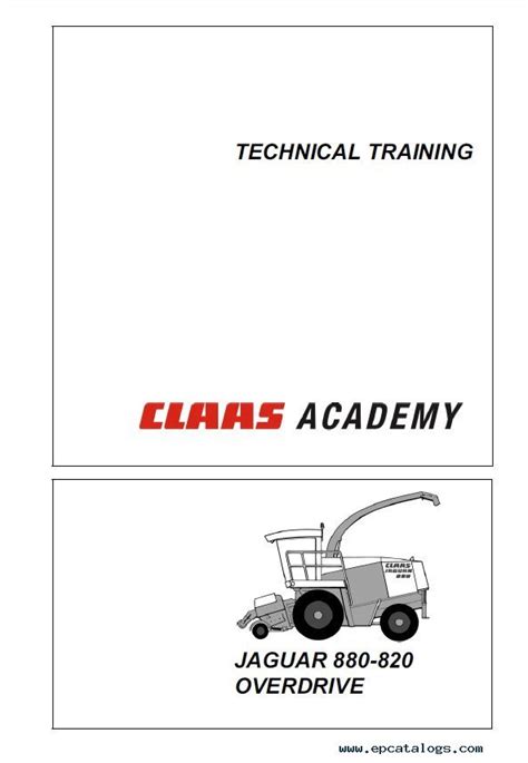 claas jaguar manual pdf Kindle Editon