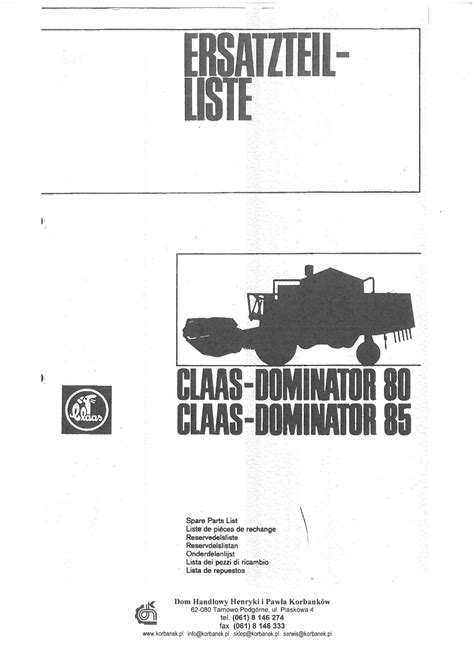 claas-dominator-85-parts-manual Ebook Epub