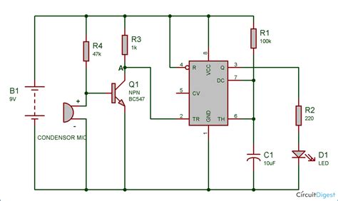 clap switch circuit diagram using transistor Epub