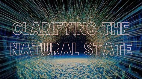 clarifying the natural state clarifying the natural state PDF