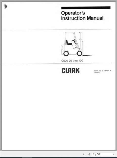 clark forklift c500 manual Ebook Kindle Editon