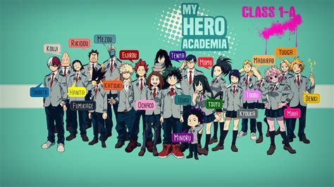 class 1 a students