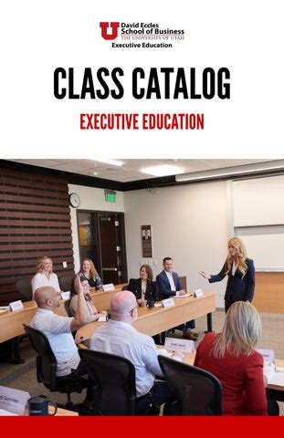 Class Catalog University Of Utah
