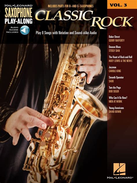 classic rock saxophone play along volume 3 book or cd Epub