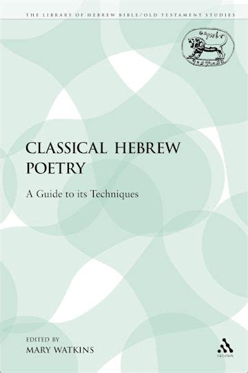 classical hebrew poetry classical hebrew poetry Reader