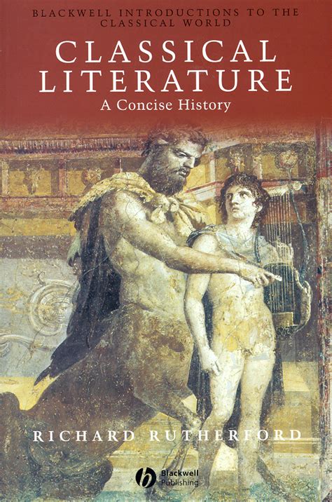 classical literature a concise history Epub