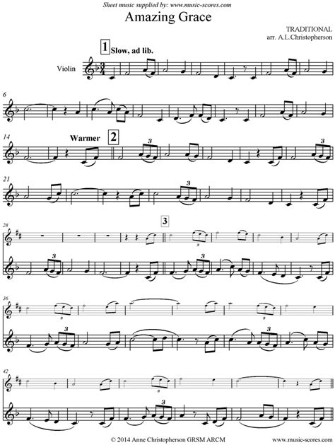 classical sheet music for solo violin Reader