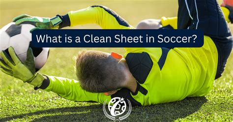 clean sheet in soccer