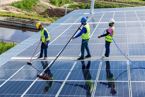 cleaning solar panel cleaning