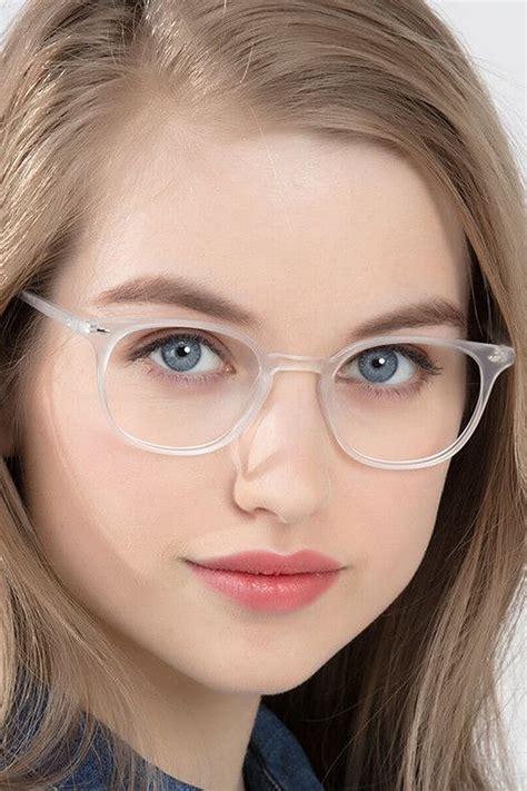 clear frame eyeglasses