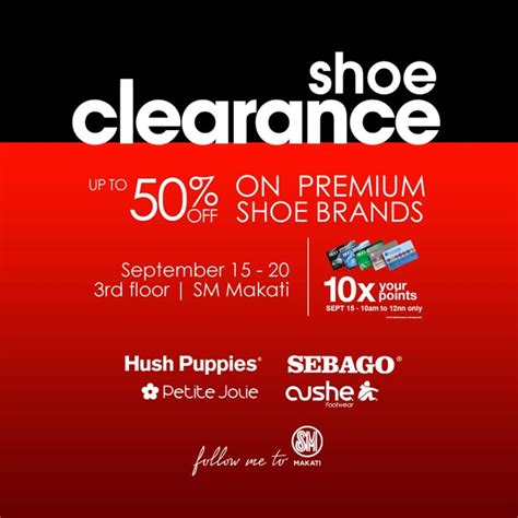 clearance shoe sale