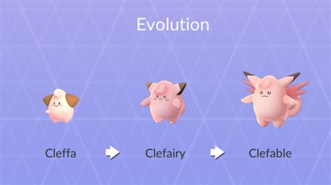 clefairy evolve