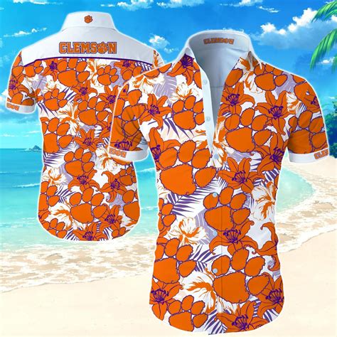 clemson hawaiian shirt