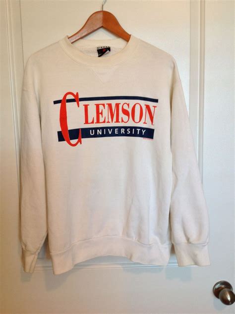 clemson sweatshirt vintage