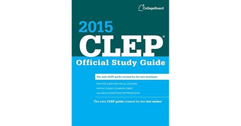 clep official study guide 2015 Ebook Epub