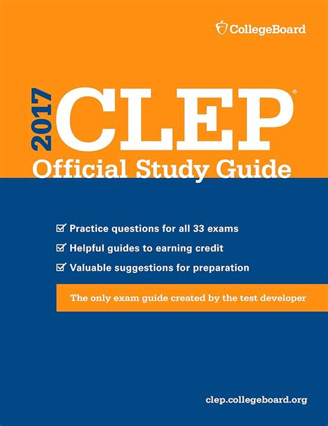 clep official study guide free ebook PDF