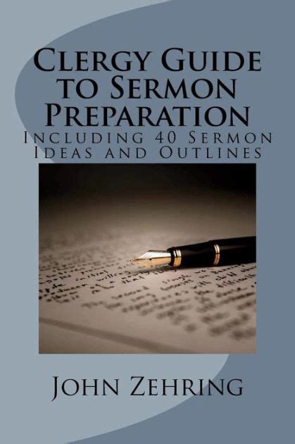 clergy guide sermon preparation including PDF