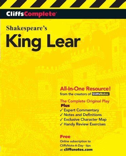 cliffscomplete king lear Reader