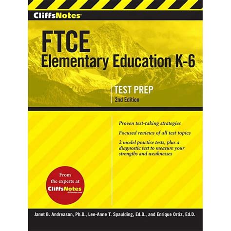 cliffsnotes ftce elementary education k 6 2nd edition PDF