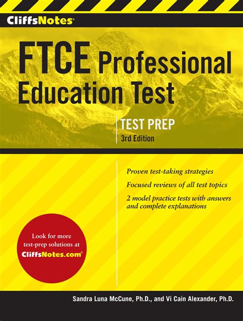 cliffsnotes ftce professional education test 3rd edition Reader