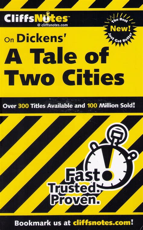 cliffsnotes on dickens a tale of two cities cliffsnotes literature guides Reader