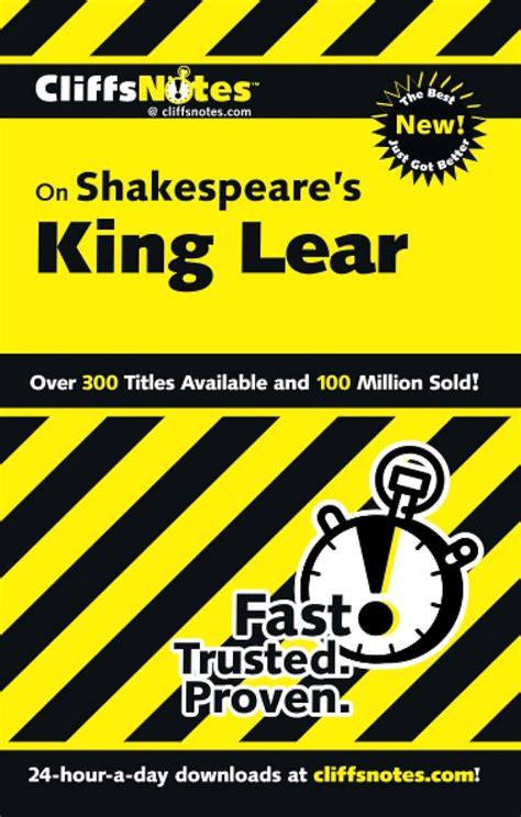cliffsnotes on shakespeares king lear cliffsnotes literature guides Epub