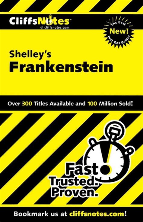 cliffsnotes on shelleys frankenstein cliffsnotes literature guides Epub