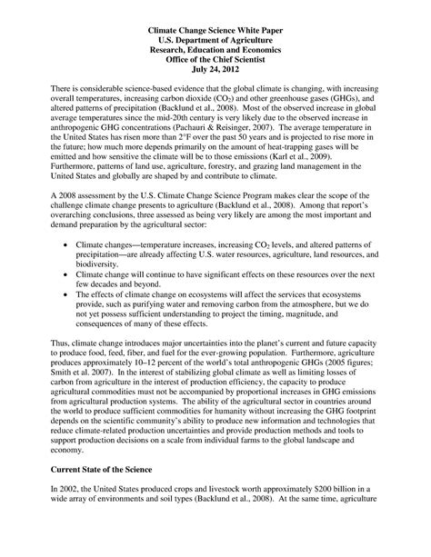 climate change research paper Kindle Editon