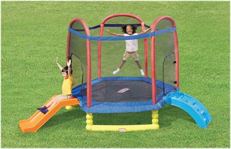 climb n slide trampoline