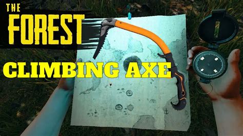 climbing axe the forest