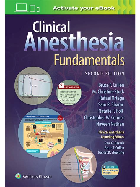 clinical anesthesia fundamentals print ebook with multimedia PDF