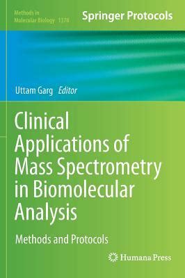 clinical applications spectrometry biomolecular analysis PDF