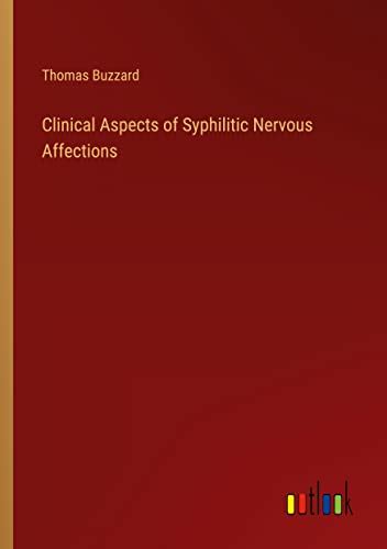clinical aspects syphilitic nervous affections PDF