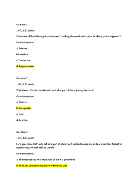 clinical coding exam papers Reader