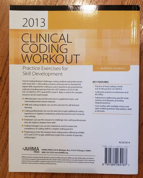 clinical coding workout with answers 2013 edition Ebook Kindle Editon