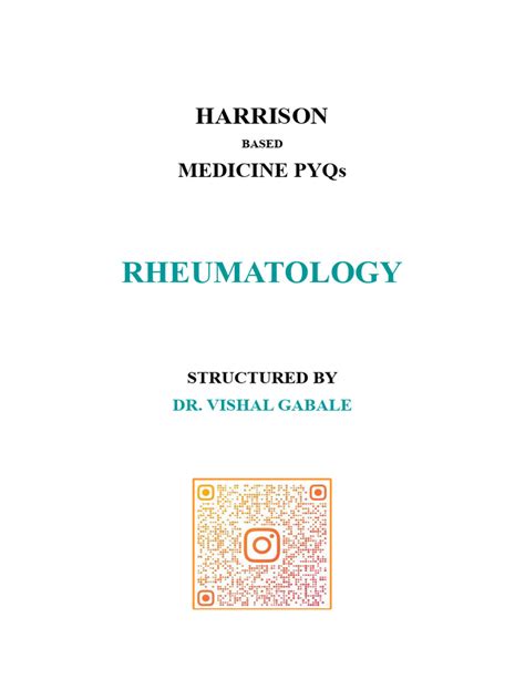 clinical handbook in rhematology pdf Kindle Editon