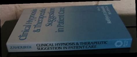 clinical hypnosis and therapeutic suggestion in nursing Reader