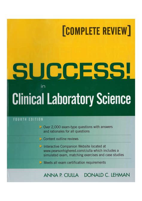 clinical laboratory science 121 pdf book Epub