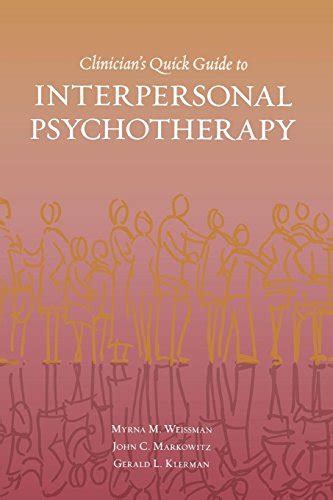 clinicians quick guide to interpersonal psychotherapy Kindle Editon
