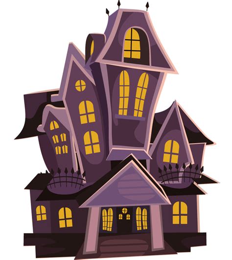 clip art funny haunted house