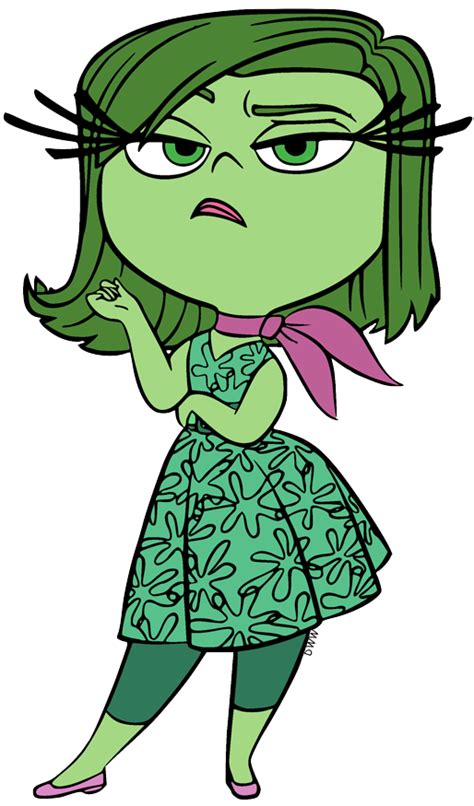 clip art inside out 2 disgust dress