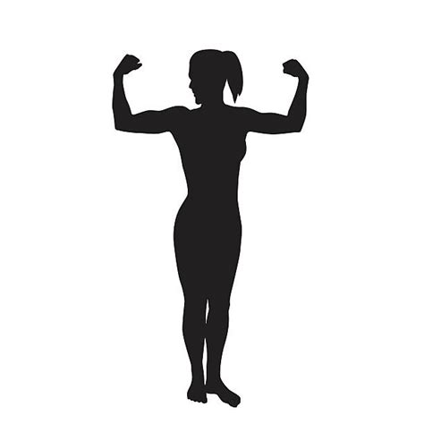 clip art strong female