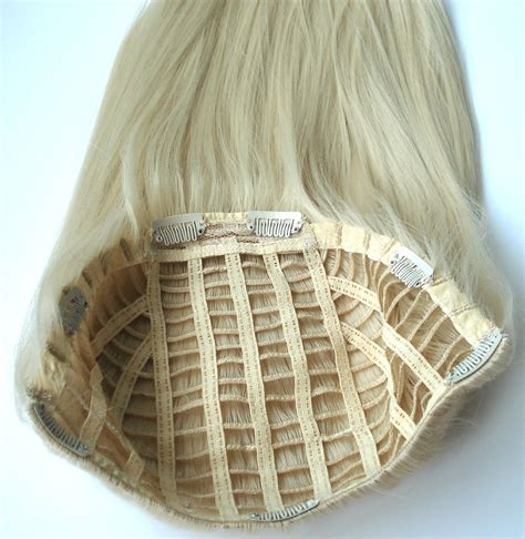 clip in half wig