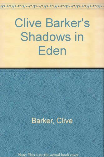 clive barkers shadows in eden Kindle Editon