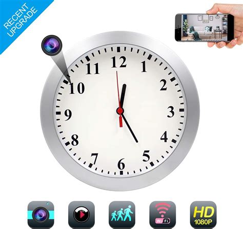 clock camera hidden