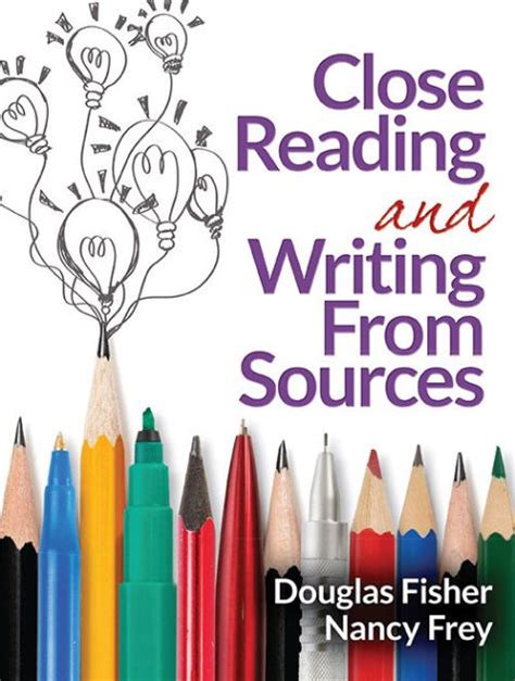 close reading and writing from sources Reader