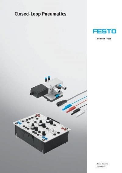 closed loop control pneumatics workbook festo Epub