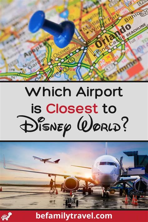 closest airport to disney world