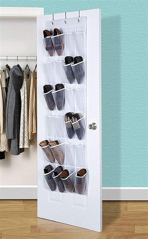 closet hanging shoe racks