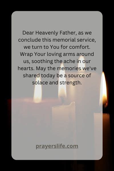 closing prayer at a funeral Reader